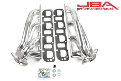 JBA - JBA 04-08 Chrysler 5.7L HEMI 1-3/4in Primary Silver Ctd Cat4Ward Header - Demon Performance