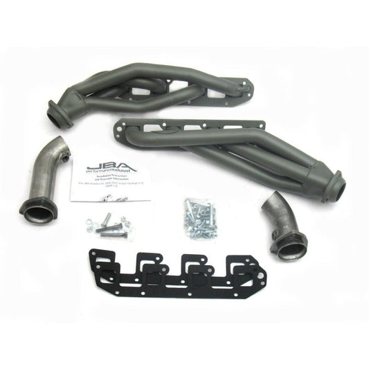 JBA - JBA 04-08 Dodge Durango 5.7L HEMI 1-5/8in Primary Ti Ctd Cat4Ward Header - Demon Performance