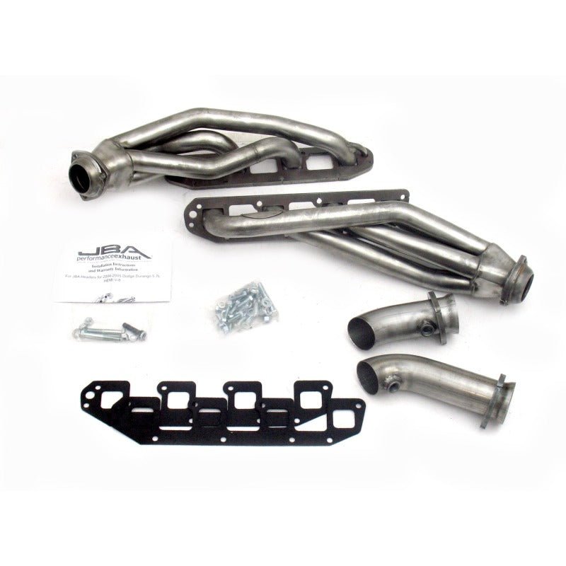 JBA - JBA 04-08 Durango 5.7L HEMI 1-5/8in Primary Raw 409SS Cat4Ward Header - Demon Performance