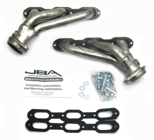JBA - JBA 05-10 Chrysler 3.5L V6 1-5/8in Primary Ti Ctd Cat4Ward Header - Demon Performance