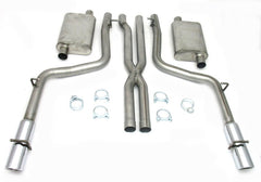 JBA - JBA 05-10 Chrysler/Dodge Cars 5.7L 409SS Dual Rear Exit Cat-Back Exhaust - Demon Performance