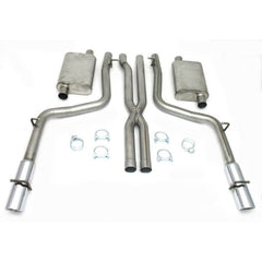 JBA - JBA 05-10 Chrysler/Dodge Cars 5.7L 409SS Dual Rear Exit Cat-Back Exhaust - Demon Performance