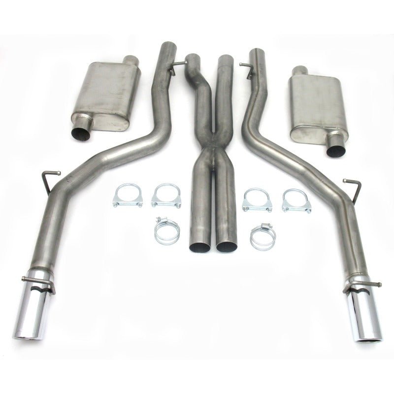 JBA - JBA 05-10 Chrysler/Dodge Cars 6.1L 409SS Dual Rear Exit Cat-Back Exhaust - Demon Performance