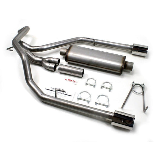 JBA - JBA 06-18 Ram 1500 5.7L 409SS Dual Rear Exit Cat-Back Exhaust - Demon Performance