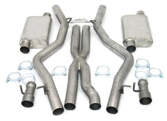 JBA - JBA 08-14 Dodge Challenger SRT8 6.1L/6.4L 409SS Dual Rear Exit Cat-Back Exhaust - Demon Performance