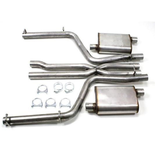 JBA - JBA 11-14 Chrysler/Dodge Cars 5.7L 409SS Dual Rear Exit Cat-Back Exhaust - Demon Performance