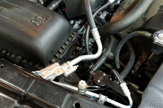 J&L - J&L 09 - 18 Ram 1500 5.7L Passenger Side Oil Separator 3.0 - Black Anodized - Demon Performance