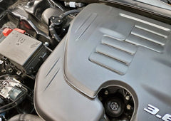 J&L - J&L 11 - 23 3.6L V6 Dodge Charger/Challenger/Chrysler 300C Oil Separator 3.0 - Black Anodized - Demon Performance