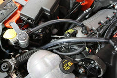J&L - J&L 15 - 23 Ford Mustang GT/15 - 20 Ford Mustang GT350 Passenger Side Oil Separator 3.0 - Clear Anod - Demon Performance