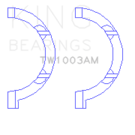 King Engine Bearings - King Chrysler 345/370 OHV Hemi Thrust Washer Set - Demon Performance