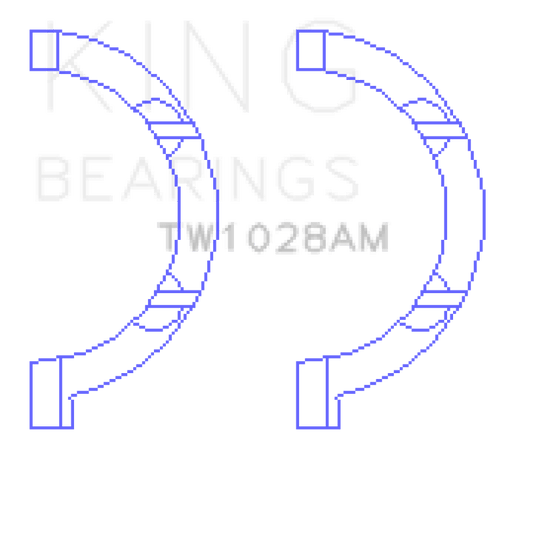 King Engine Bearings - King Chrysler Pentastar 3.6L ERB V6 Thrust Washer Set - Demon Performance