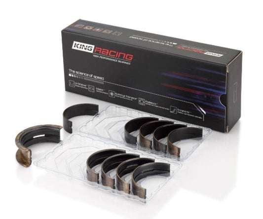 King Engine Bearings - King Ford Mustang 302 Coyote (Size .026) Performance Main Bearing Set - Demon Performance