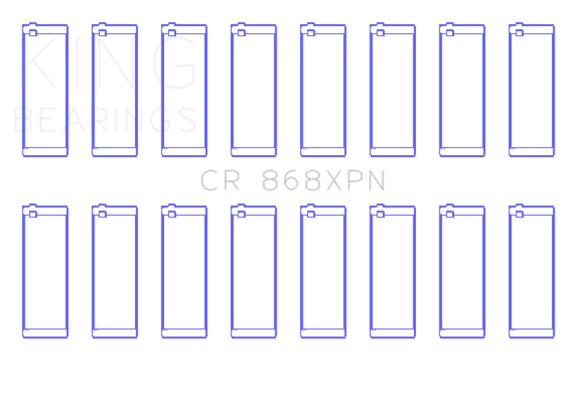 King Engine Bearings - King Ford Prod V8 4.6L/5.4L (Size 0.026) Performance Rod Bearing Set - Demon Performance