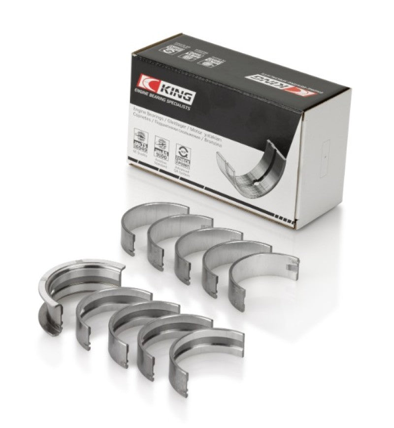 King Engine Bearings - King Nissan KA - 24E (Size STD) Main Bearing Set - Demon Performance