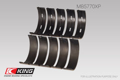 King Engine Bearings - King Nissan VK45DD/E/ VK50VE/ Vk56DE/VD (Size 0.26) Main Bearing Set - Demon Performance