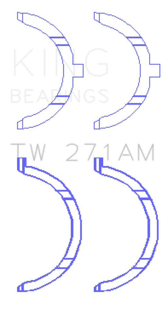 King Engine Bearings - King Nissan VQ20DE/VQ25DD/VQ25DE/VQ30DD/VQ30DE/VQ30DET/VQ35DE Thrust Washer Set - Demon Performance