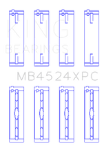 King Engine Bearings - King Nissan VR38DETT (Size STD) pMaxKote Performance Main Bearing Set - Demon Performance