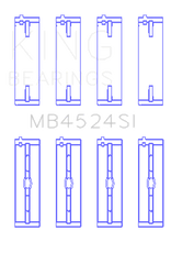King Engine Bearings - King Nissan VR38DETT / VQ35HR / VQ37HR (Size +0.50mm) Crankshaft Main Bearing Set (Set of 4) - Demon Performance