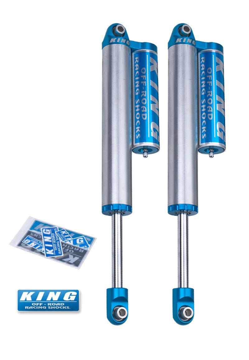 King Shocks - King Shocks 04 - 15 Nissan Titan Rear 2.5 Dia Piggyback Reservoir Shock (Pair) - Demon Performance