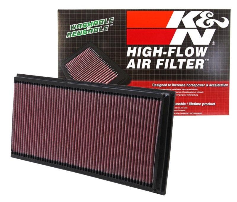 K&N Engineering - K&N 06 - 09 L.R. Range Rover / 02 - 10 VW Touareg / 02 - 09 Porche Cayenne Drop In Air Filter - Demon Performance