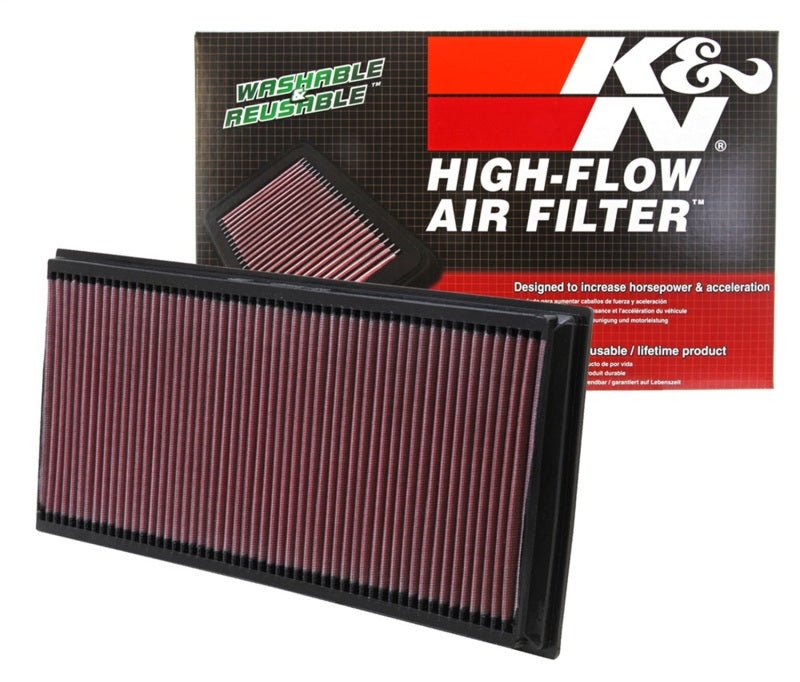 K&N Engineering - K&N 06 - 09 L.R. Range Rover / 02 - 10 VW Touareg / 02 - 09 Porche Cayenne Drop In Air Filter - Demon Performance