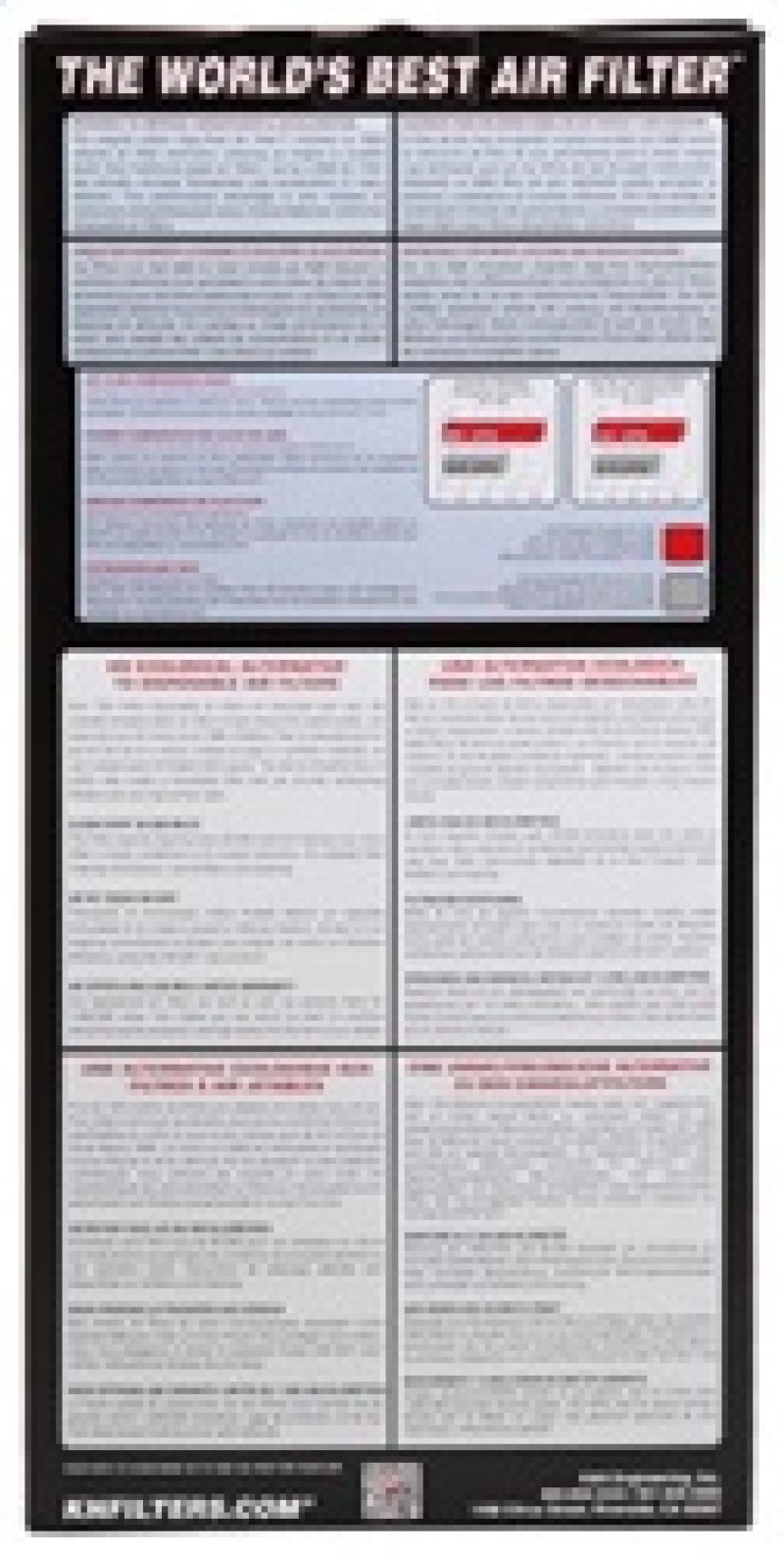 K&N Engineering - K&N 06 - 09 L.R. Range Rover / 02 - 10 VW Touareg / 02 - 09 Porche Cayenne Drop In Air Filter - Demon Performance