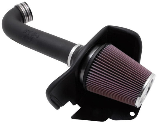 K&N Engineering - K&N 11 Dodge Durango 5.7L V8 / 11 Jeep Grand Cherokee 5.7L V8 Aircharger Performance Intake - Demon Performance