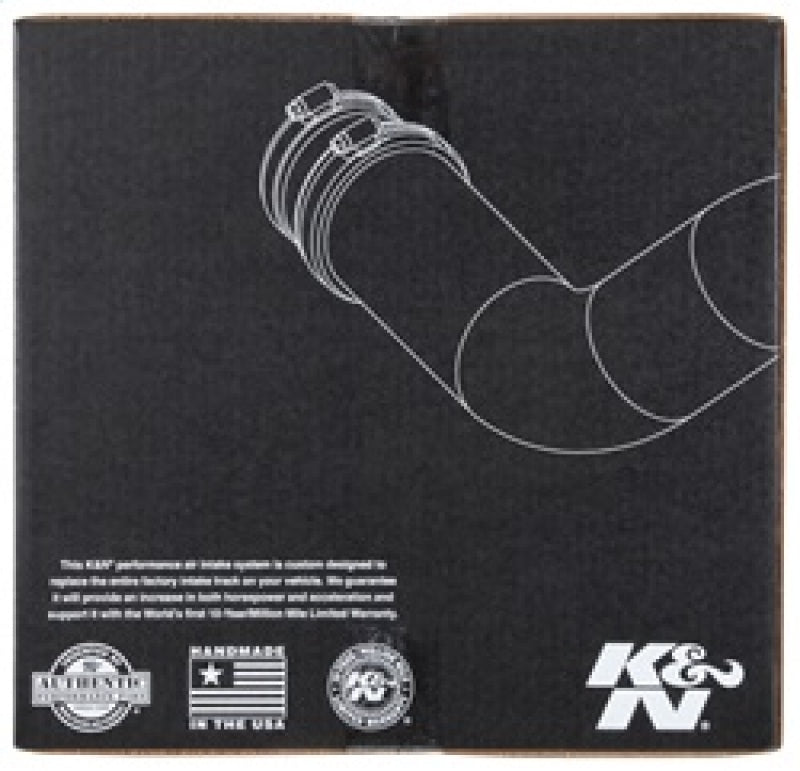 K&N Engineering - K&N 15 - 17 Ford Mustang 3.7L V6 F/I Performance Intake Kit - Demon Performance