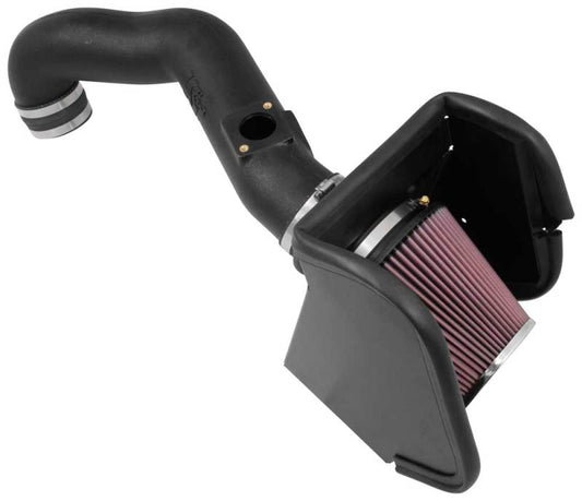 K&N Engineering - K&N 16 - 17 Nissan Titan XD V8 - 5.0L DSL 63 Series Aircharger Performance Intake - Demon Performance
