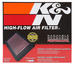 K&N Engineering - K&N 19 Porsche 911 3.0L H6 F/I Drop In Replacement Air Filter - Demon Performance