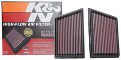 K&N Engineering - K&N 19 Porsche 911 3.0L H6 F/I Drop In Replacement Air Filter - Demon Performance