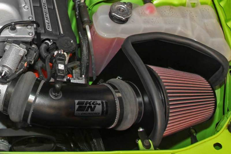 K&N Engineering - K&N 2015 Dodge Challenger/Charger 6.2L V8 Typhoon Short Ram Intake - Demon Performance