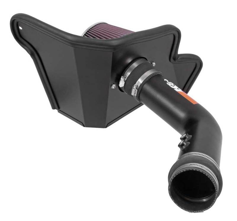 K&N Engineering - K&N 2015 Ford Mustang 3.7L V6 Performance Intake Kit - Demon Performance