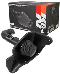 K&N Engineering - K&N 2015 Ford Mustang GT 5.0L V8 Black Performance Intake Kit - Demon Performance