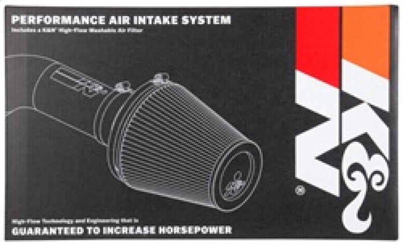 K&N Engineering - K&N 2015 Ford Mustang GT 5.0L V8 Black Performance Intake Kit - Demon Performance