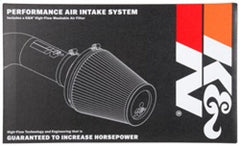 K&N Engineering - K&N 2015 Ford Mustang GT 5.0L V8 Black Performance Intake Kit - Demon Performance