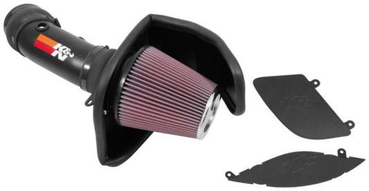 K&N Engineering - K&N 2017 Dodge Challenger Hellcat SC V8-6.2L F/l Typhoon Air Intake - Demon Performance