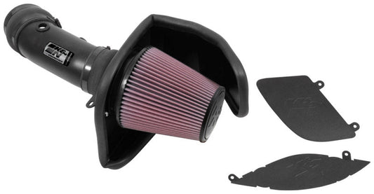 K&N Engineering - K&N 2017 Dodge Challenger Hellcat SC V8-6.2L F/l Typhoon Air Intake - Demon Performance