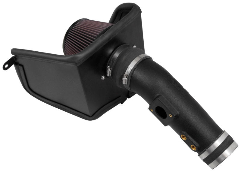 K&N Engineering - K&N 2017 Nissan Titan V8 - 5.6L F/I Aircharger Performance Intake - Demon Performance