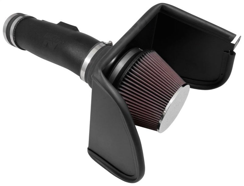 K&N Engineering - K&N 2017 Nissan Titan V8 - 5.6L F/I Aircharger Performance Intake - Demon Performance