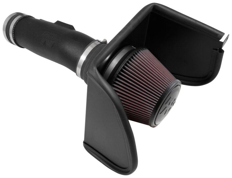 K&N Engineering - K&N 2017 Nissan Titan V8 - 5.6L F/I Aircharger Performance Intake - Demon Performance