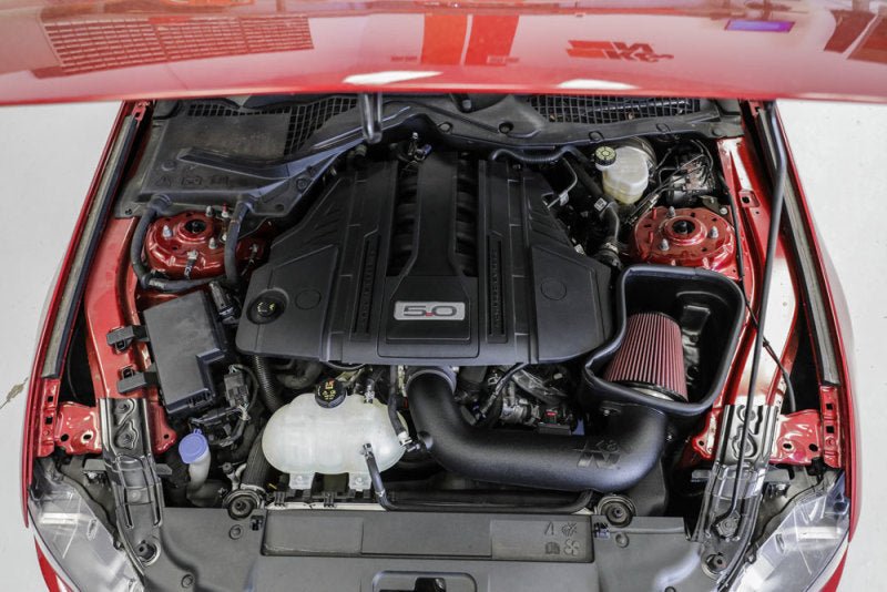 K&N Engineering - K&N 2018 Ford Mustang GT V8 5.0L F/I Aircharger Performance Intake - Demon Performance