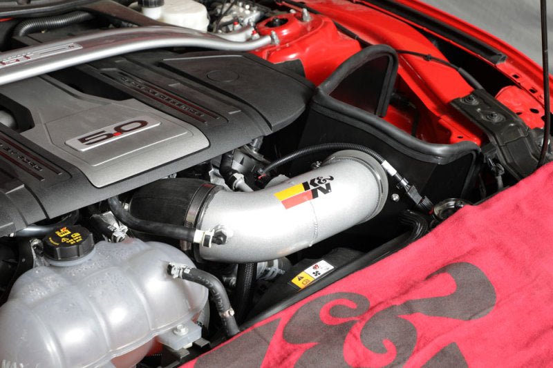 K&N Engineering - K&N 2018 Ford Mustang GT V8 5.0L F/I Typhoon Air Intake - Demon Performance