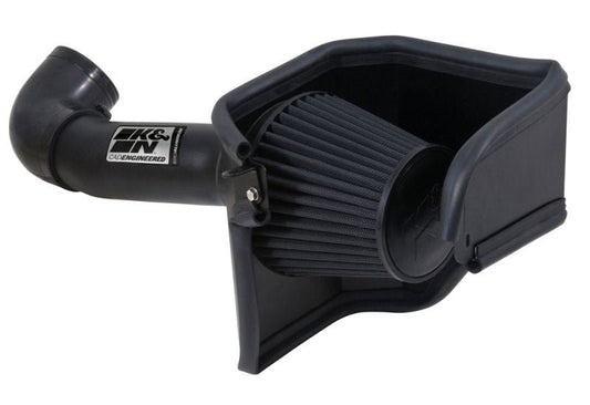 K&N Engineering - K&N Dodge/Chrysler 5.7/6.1L V8 Black Performance Intake Kit - Demon Performance