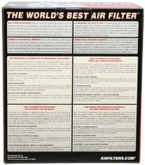 K&N Engineering - K&N Filter Universal Clamp - On Filter - Round Tapered 2.75in Flange ID x 6in Base OD x 5in Top OD - Demon Performance