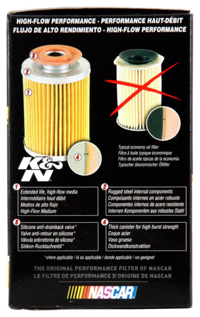 K&N Engineering - K&N Oil Filter OIL FILTER; AUTOMOTIVE - Demon Performance