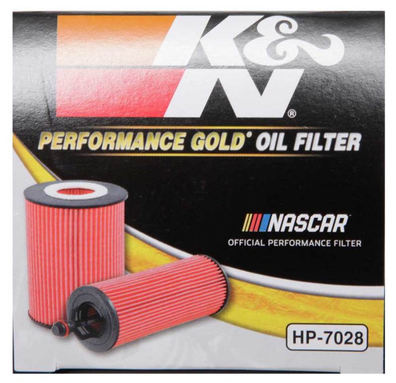 K&N Engineering - K&N Performance Oil Filter for 2010+ Mercedes Benz GLE350D 3.0L V6 DSL 2.75in OD x 3.625in H - Demon Performance