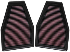 K&N Engineering - K&N Replacement Air Filter 12 - 13 Porsche 911 3.4L / 12 911 3.8L / 13 911 3.6L / 13 911 Carrera 3.8L - Demon Performance