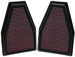 K&N Engineering - K&N Replacement Air Filter 12 - 13 Porsche 911 3.4L / 12 911 3.8L / 13 911 3.6L / 13 911 Carrera 3.8L - Demon Performance