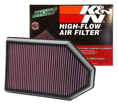 K&N Engineering - K&N Replacement Air Filter for 11 Chrysler 300/300C / Challenger 3.6L/5.7L/6.4L / Charger 3.6L/5.7L - Demon Performance